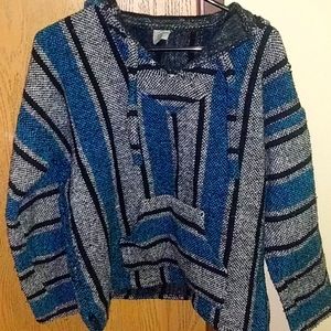 Knitted sweatshirt/ "drug rug"